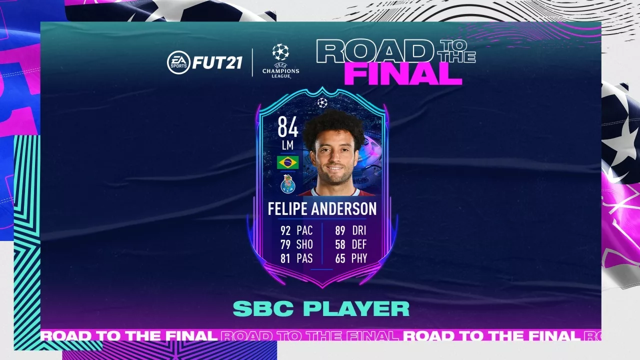 FIFA 21 RTTF Felipe Anderson SBC-Lösung