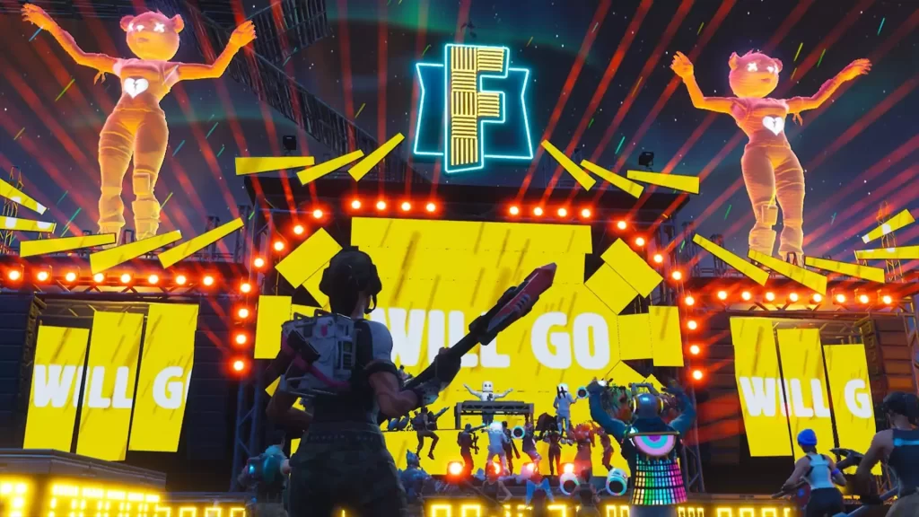 Fortnite concerts In a vacuum - Digital