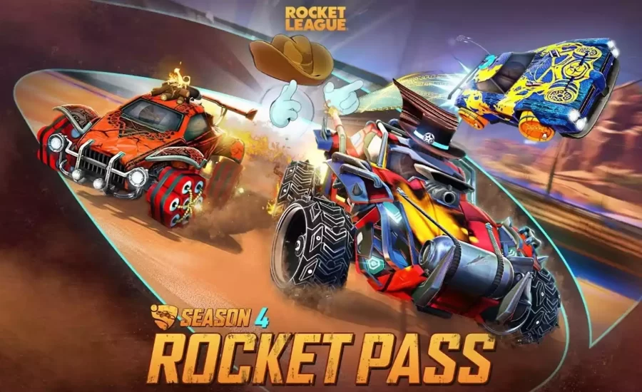 What is included in the Rocket League Season 4 Rocket Pass