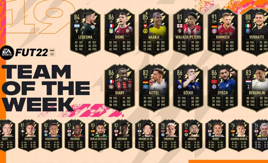 FIFA 22 improves TOTW and shows how FUT is going this year