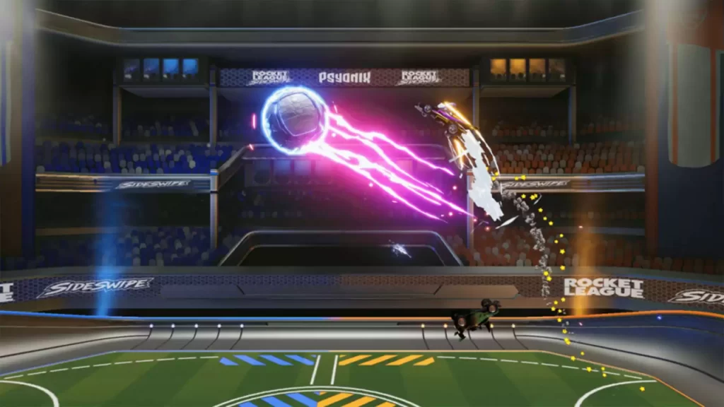 Car soccer tried out on the smartphone