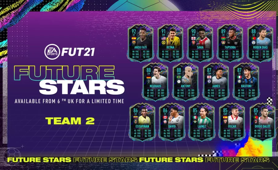 This is what Team 2 looks like - FUT Superstar gets upgrade