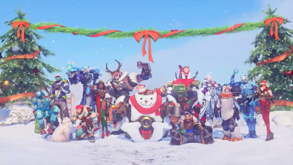 Winter wonderland event 2021 with new skins