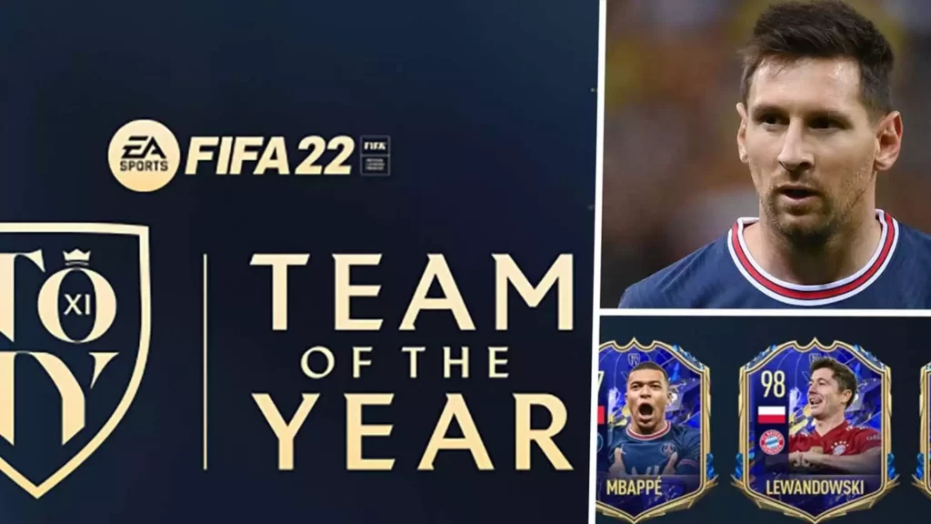 FIFA 22 Team of the Year released