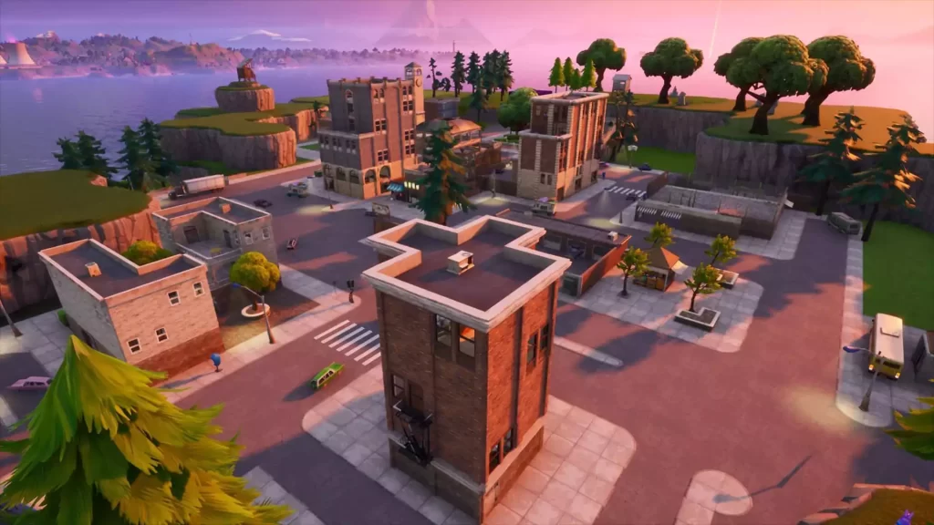 In Fortnite returns the most famous place Tilted Towers