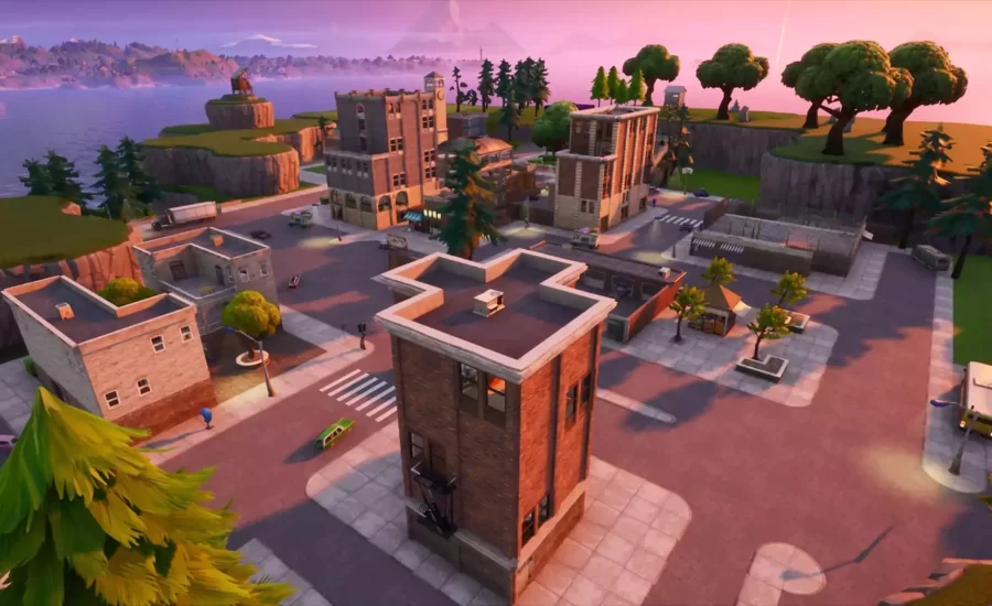 In Fortnite returns the most famous place Tilted Towers