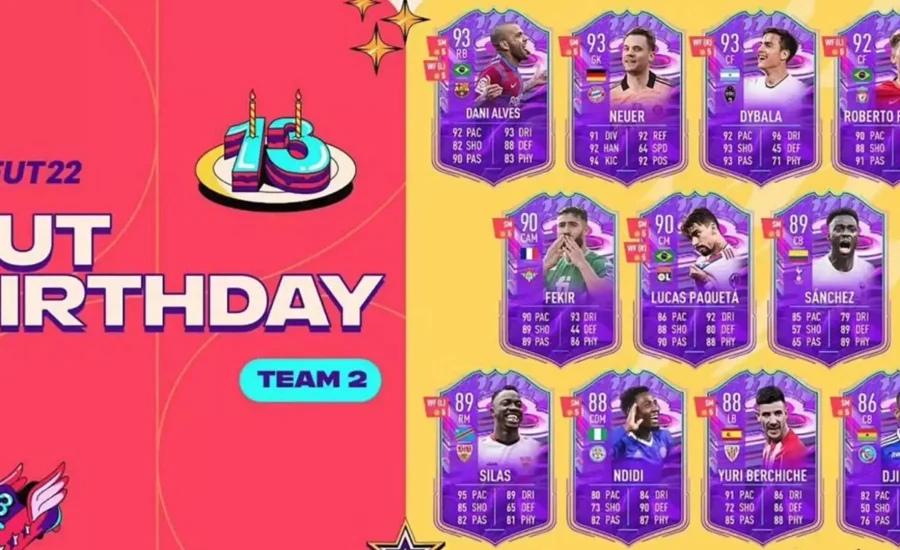 FIFA 22 FUT Birthday Token Tracker - All SBCs and tasks with exchange tokens