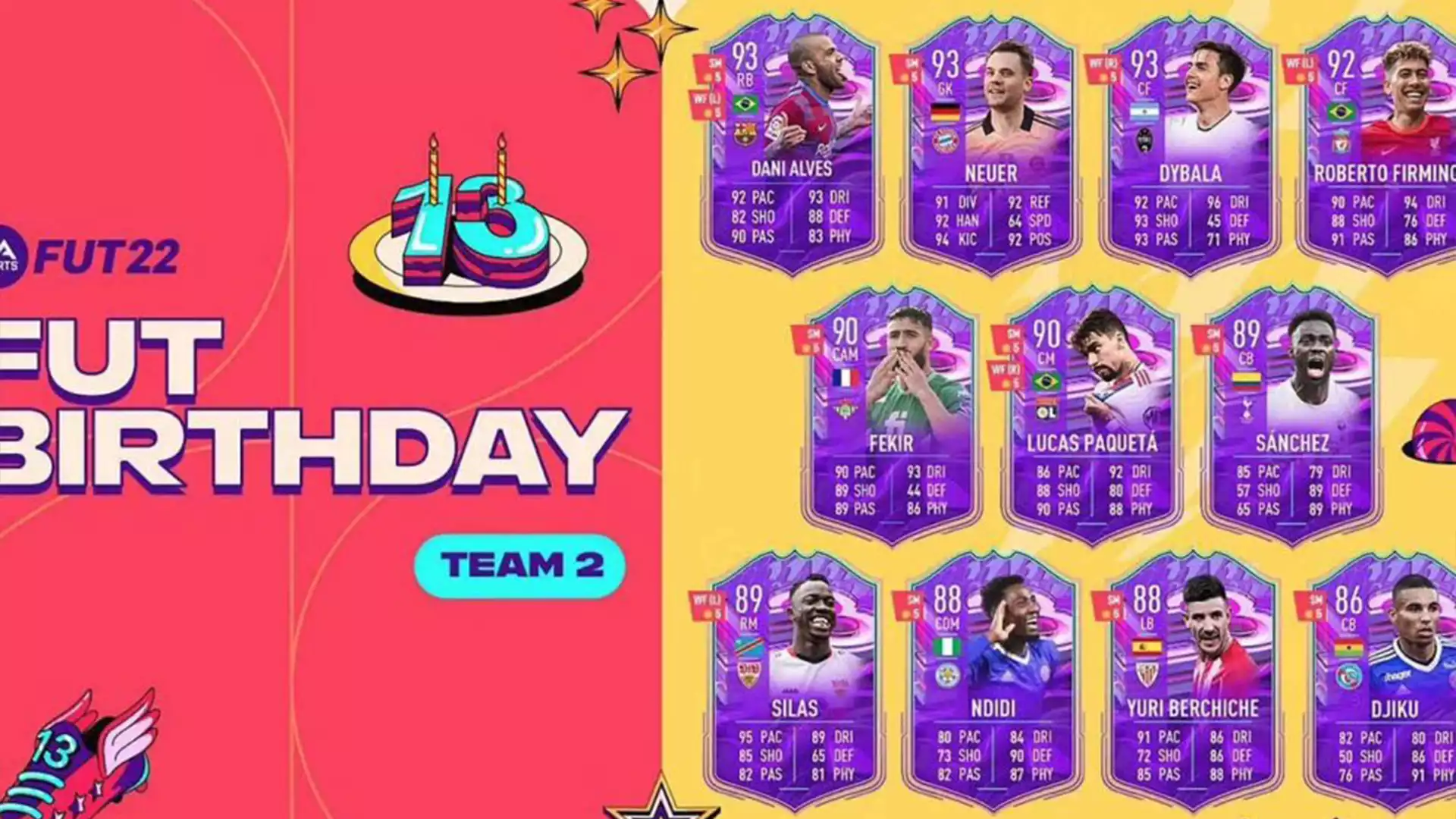 FIFA 22 FUT Birthday Token Tracker - All SBCs and tasks with exchange tokens