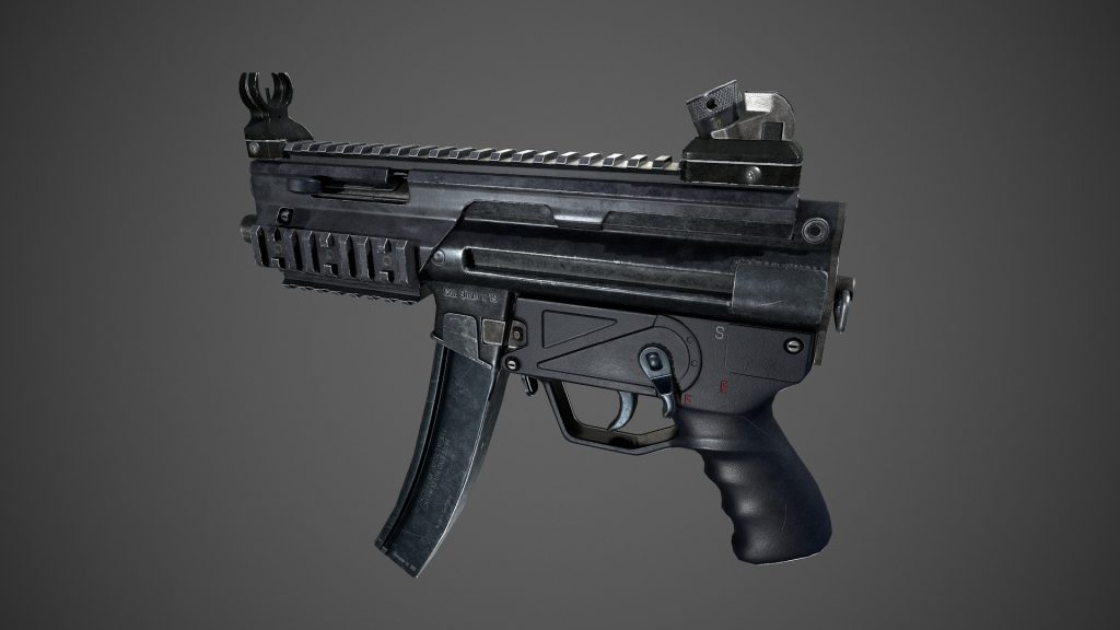 Weapons Call of Duty-MP5K