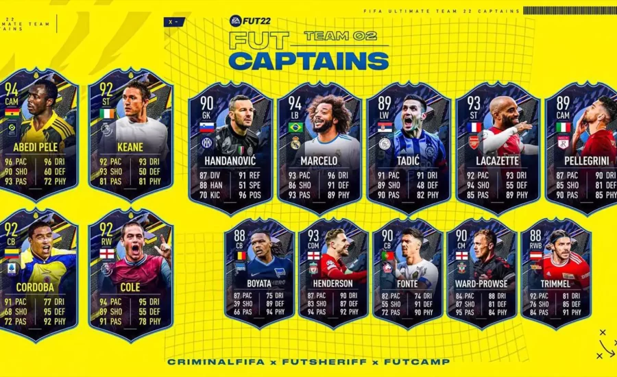 FIFA 22 FUT Captains Team 2 is here - All cards, upgrades and info about the event