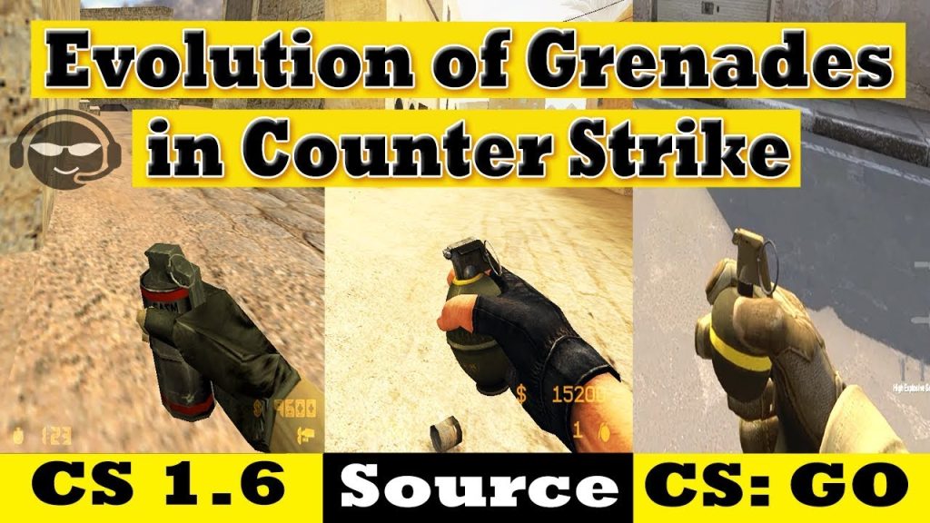 Weapons Counter Strike - Grenades