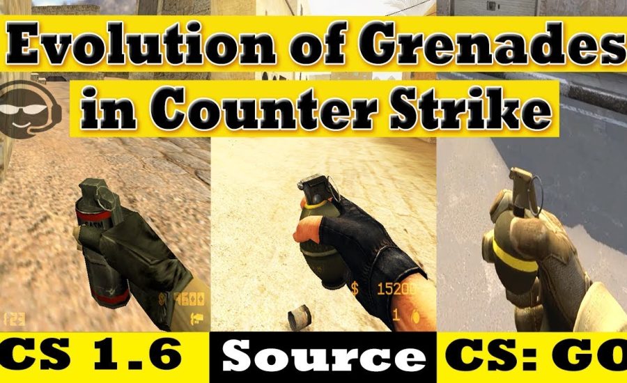 Weapons Counter Strike - Grenades