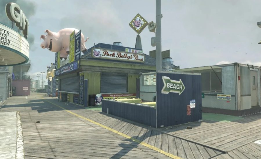 Maps Call of Duty – Boardwalk