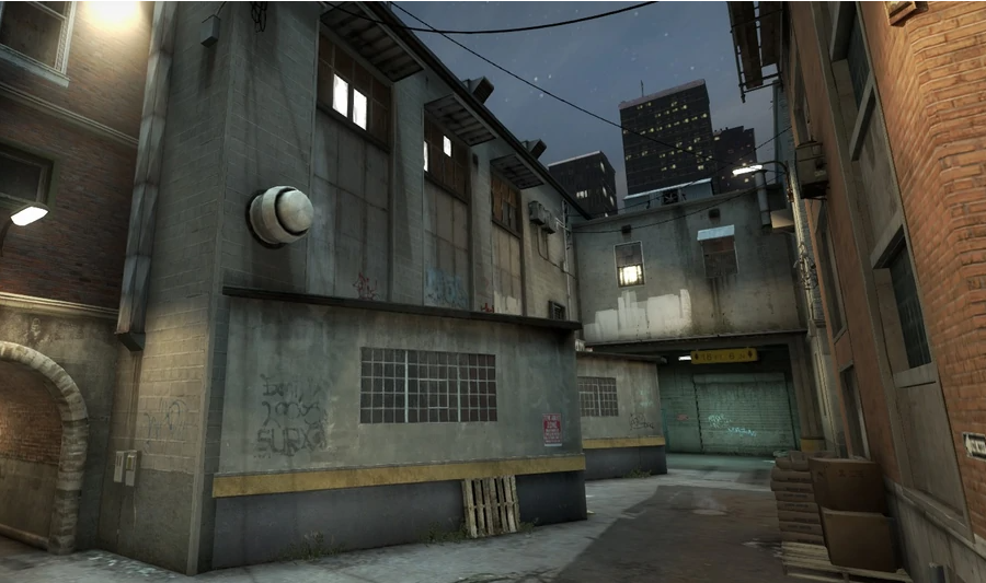 Maps Counter Strike - back alley