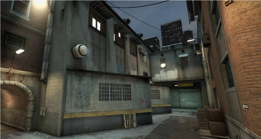 Maps Counter Strike - back alley