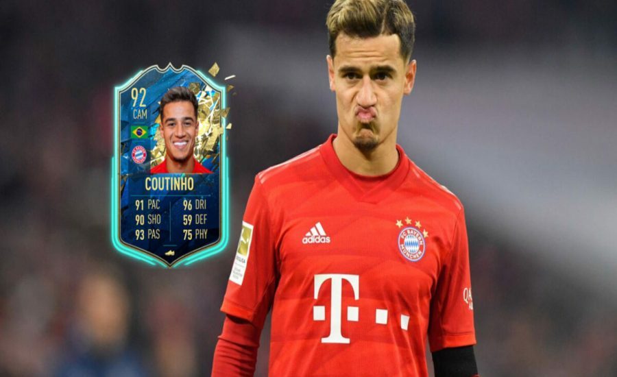 FIFA 20 TOTSSF Coutinho SBC solution