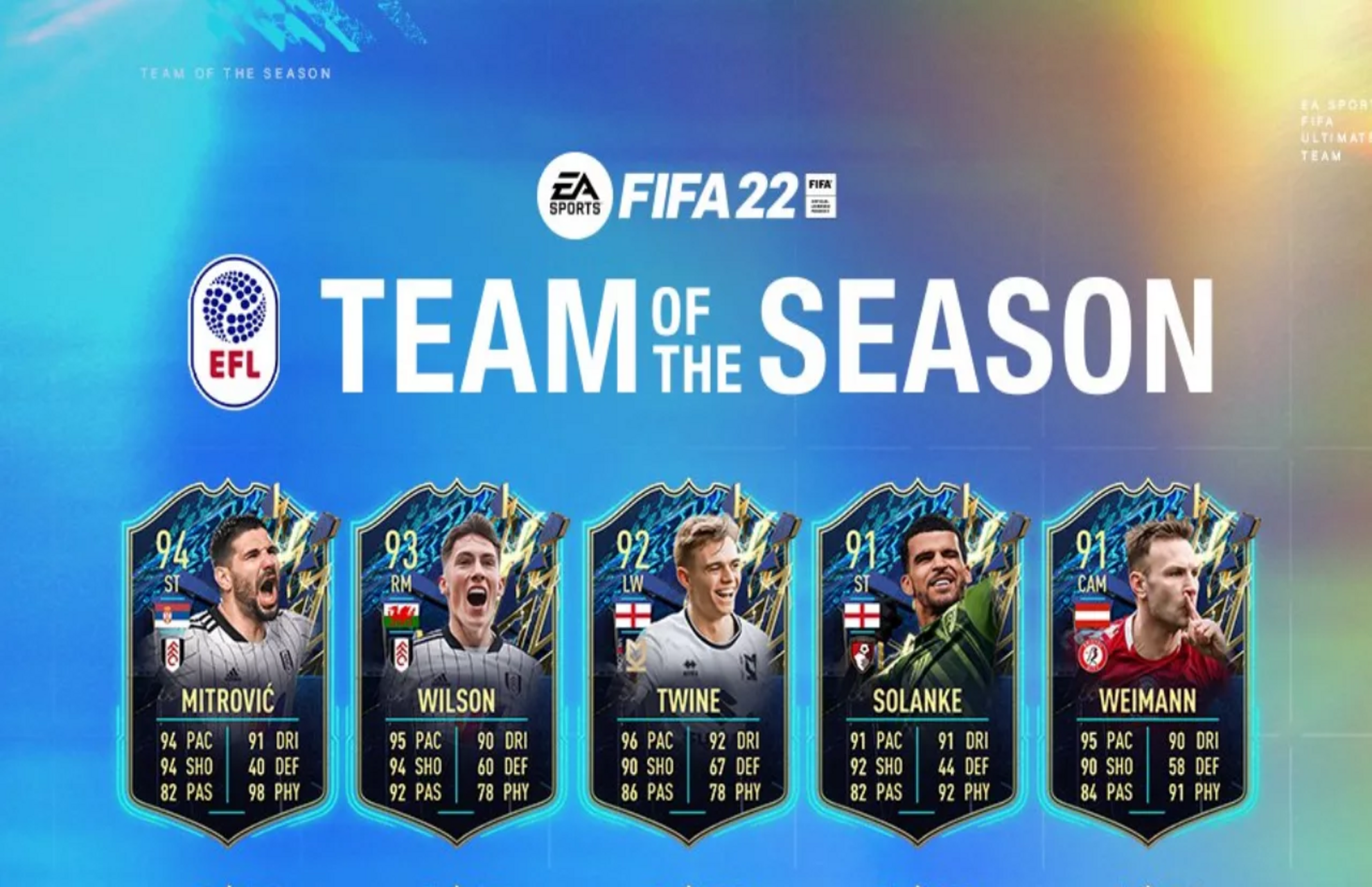 FIFA 22: EFL TOTS is live