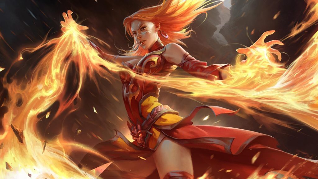 Cosmetics Dota 2-Announcer: Lina