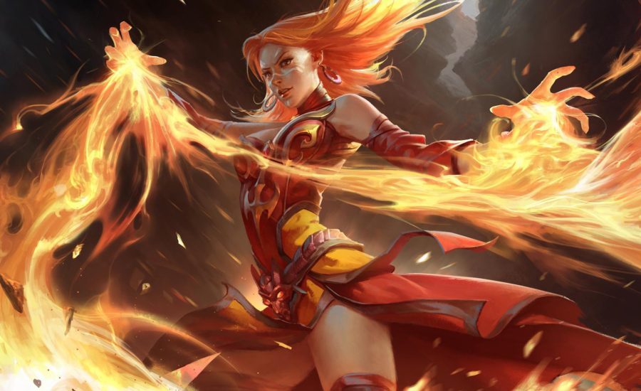 Cosmetics Dota 2-Announcer: Lina