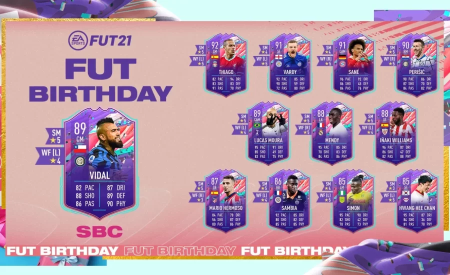 FIFA 21 Arturo Vidal FUT Birthday SBC Solution