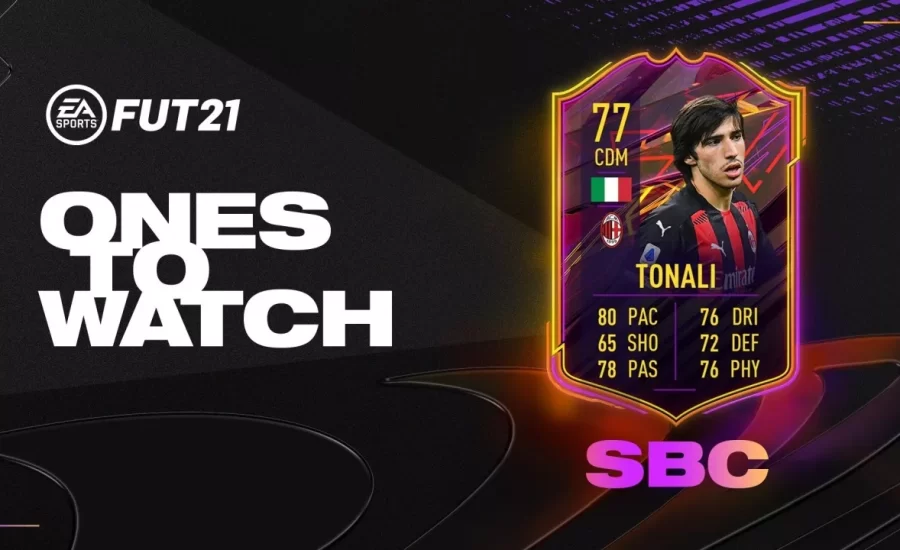 FIFA 21 OTW Sandro Tonali SBC Solution