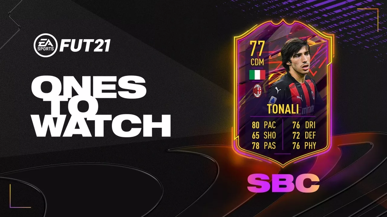 FIFA 21 OTW Sandro Tonali SBC Solution