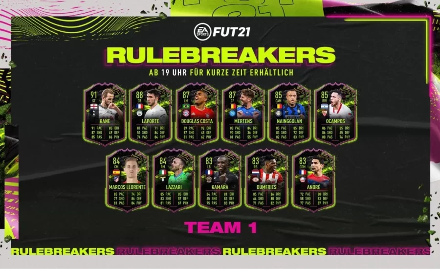 FIFA 21 Rulebreakers Halloween-Promo ist live