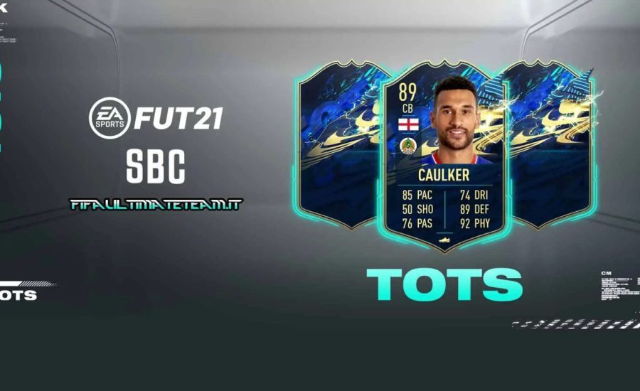 FIFA 21: Steven Caulker TOTS SBC - Cheapest solution