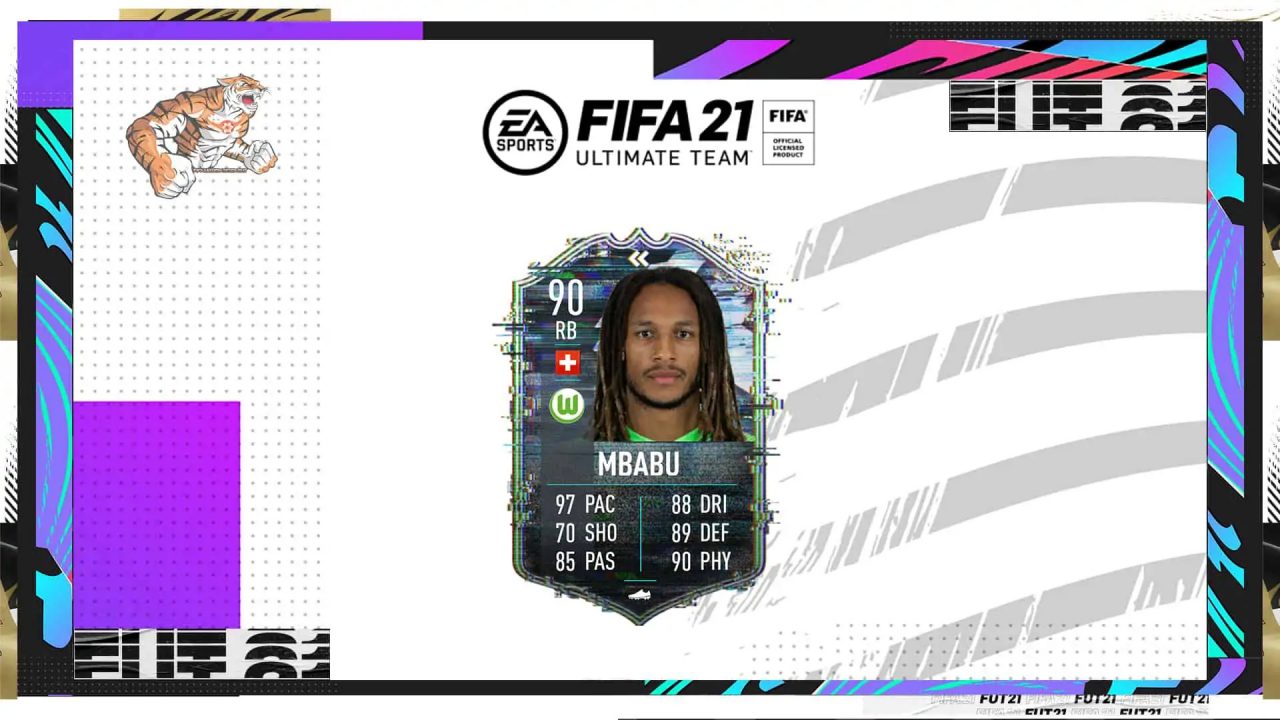 FIFA 21: Kevin Mbabu Flashback SBC - Cheapest solution