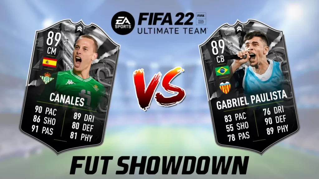 FIFA 22 New Showdown SBC with Paulista & Canales - Cheapest solution
