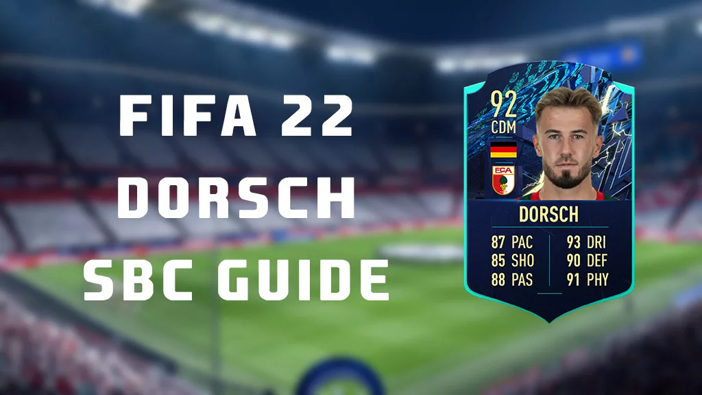 FIFA 22 Niklas Dorsch TOTS SBC - Cheapest solution