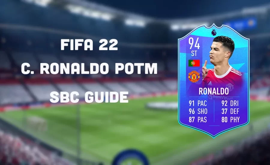 FIFA-22-POTM-Cristiano-Ronaldo-SBC-Cheapest-solutions.