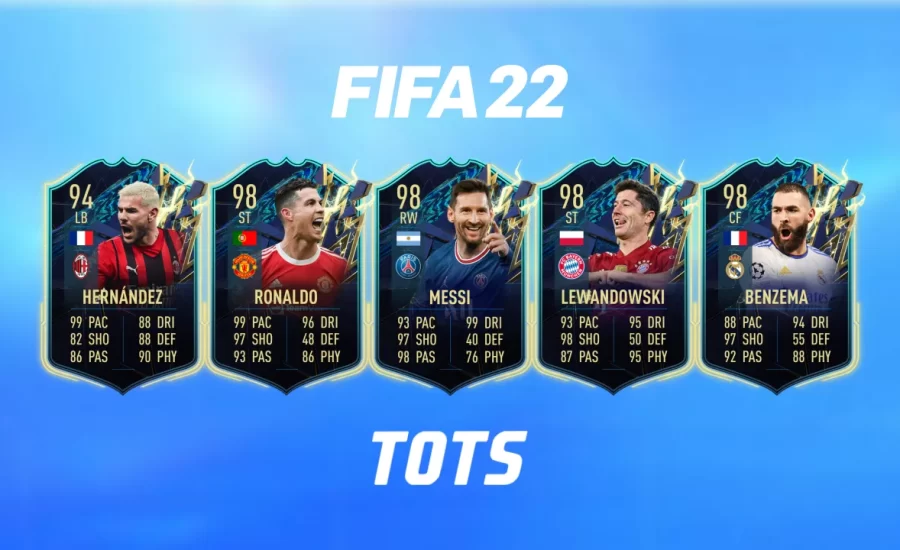 FIFA 22 TOTS: Token Tracker, Release, Vote, Leaks and Predictions