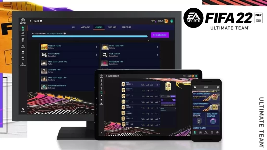 FUT Web App/Companion App for FIFA 22: Release Date and Advantages