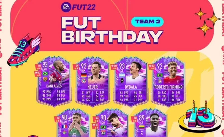 FIFA 22 FUT Birthday: Token Tracker and all players