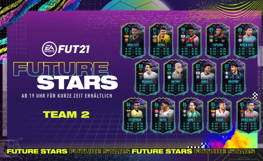 FUT Future Stars Team 2 with Edmond Tapsoba & Ansu Fati