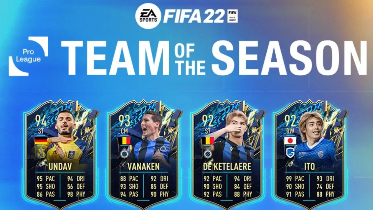 FIFA 22 Jupiler 1A Pro League TOTS ist live!