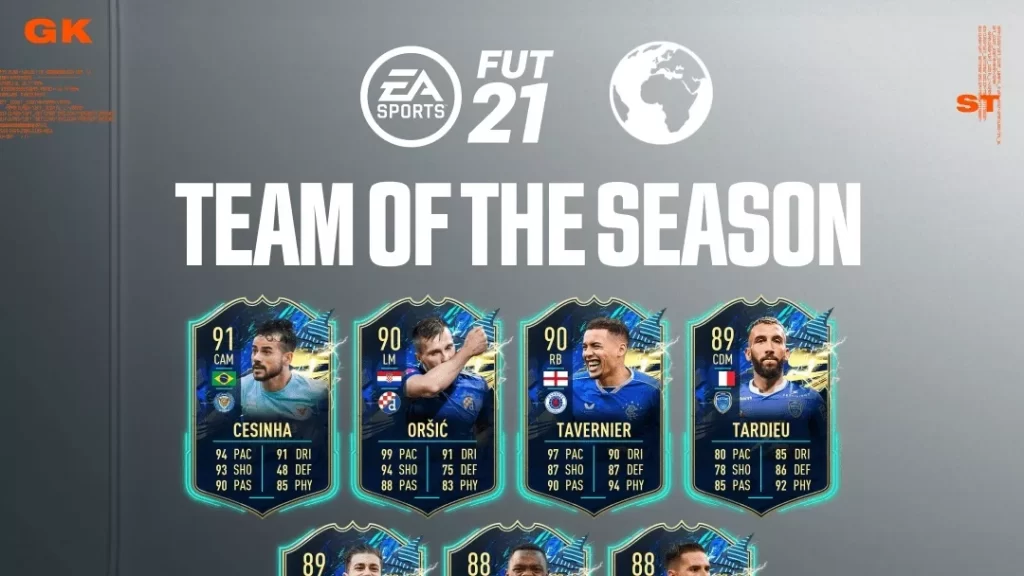 FIFA 21: This is the rest of the world TOTS