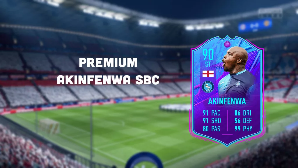 Akinfenwa in Beast Mode: FIFA 22 Premium SBC