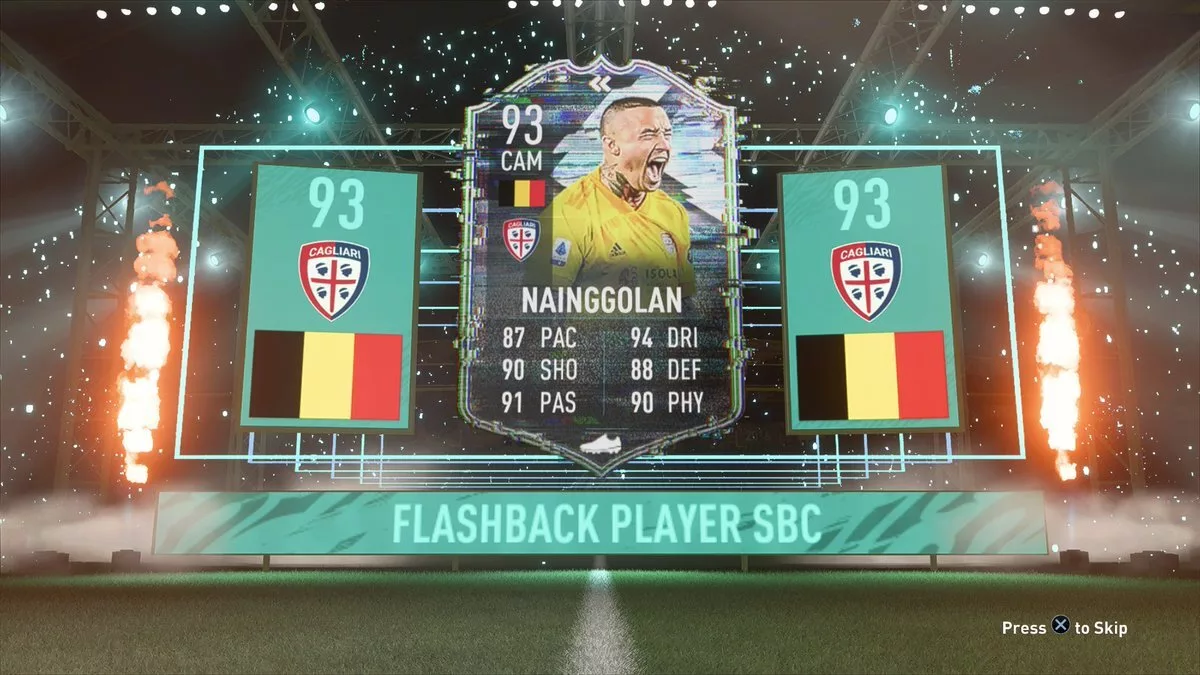 FIFA 21: Radja Nainggolan Flashback SBC - Cheapest solution