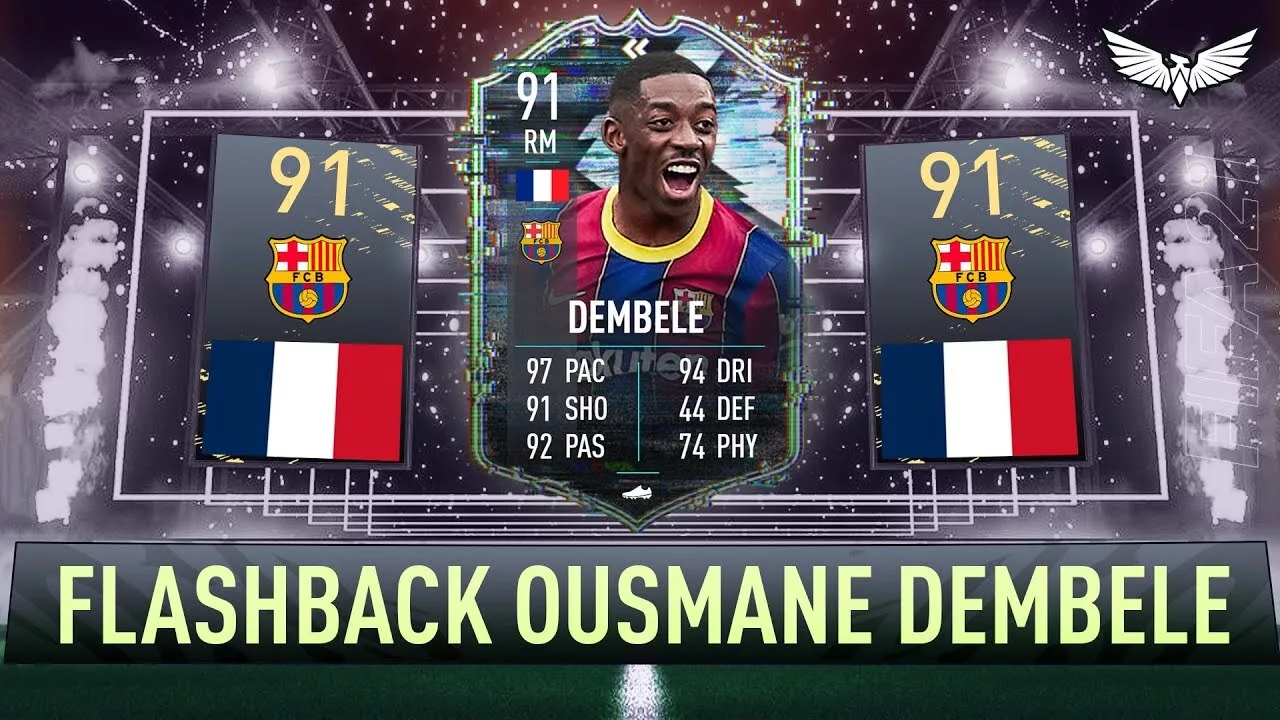 FIFA 21: Flashback Ousmane Dembélé SBC - Cheapest solution