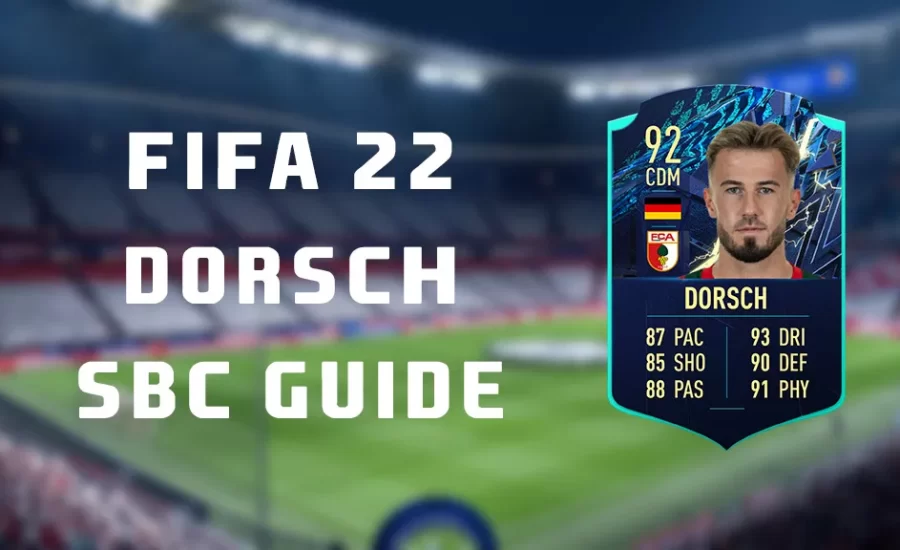 FIFA 22 Niklas Dorsch TOTS SBC - Cheapest solution