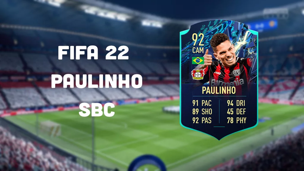 FIFA 22 Paulinho Bundesliga TOTS SBC - Cheapest Solutions