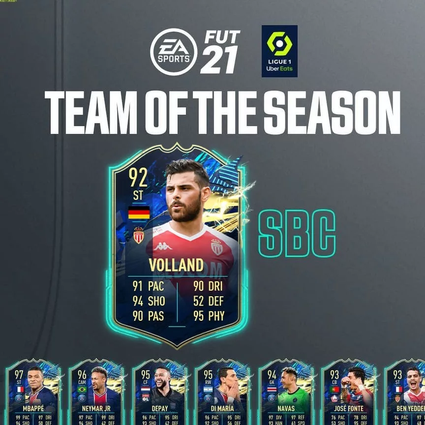 FIFA 21: Kevin Volland TOTS SBC - Cheapest solution