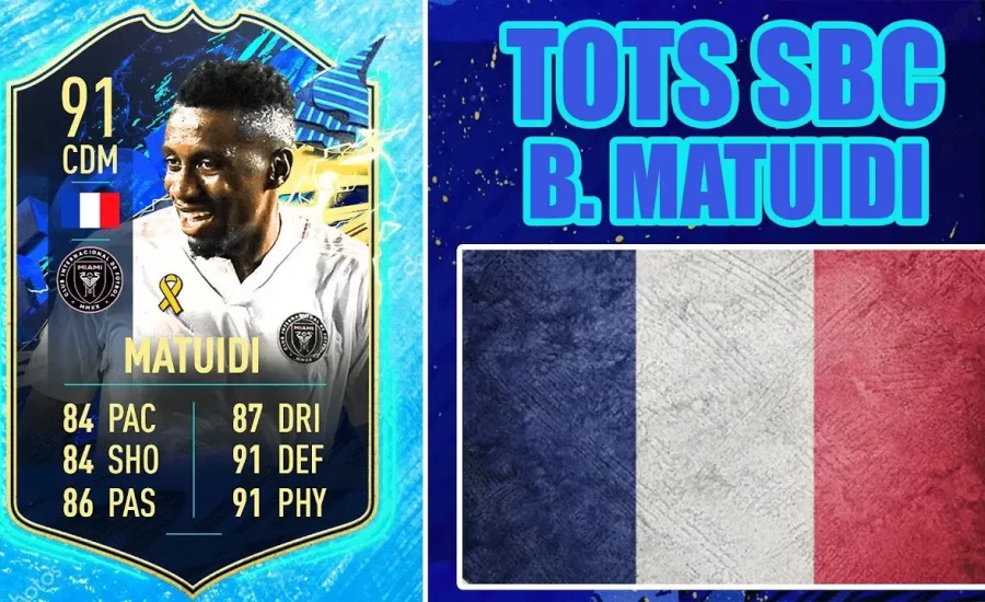 FIFA 21: Blaise Matuidi TOTS SBC - Cheapest solution