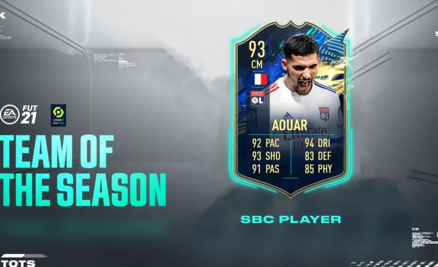 FIFA 21: Houssem Aouar TOTS SBC - Cheapest solution