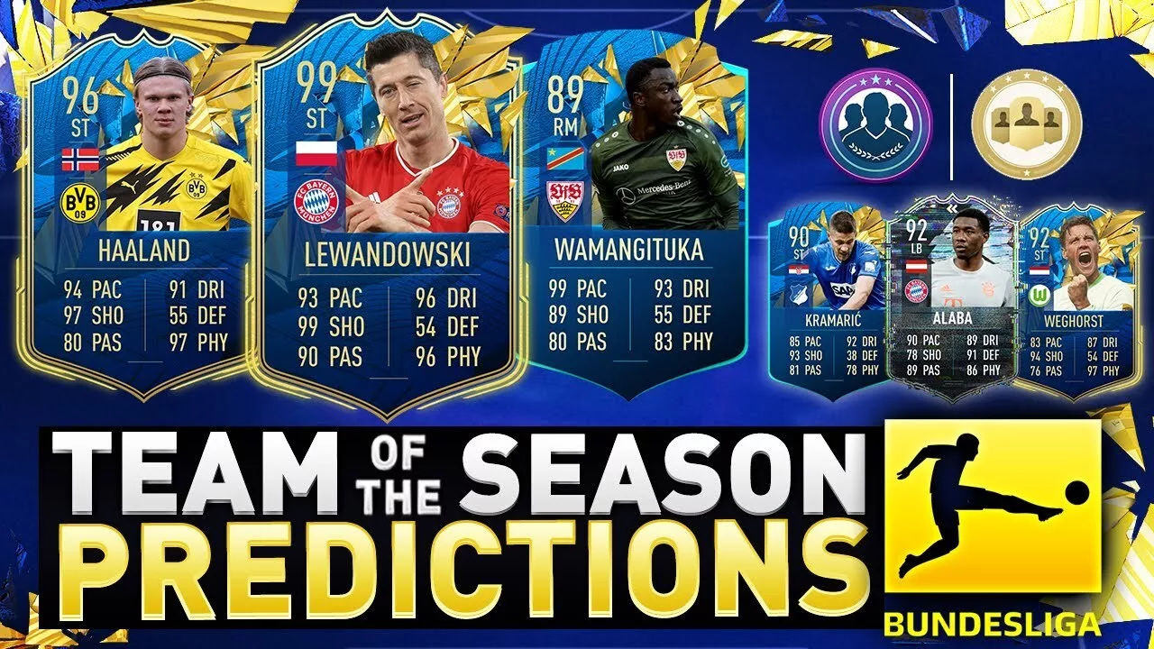 FIFA 21: Bundesliga TOTS today at 19:00! This is our predicition