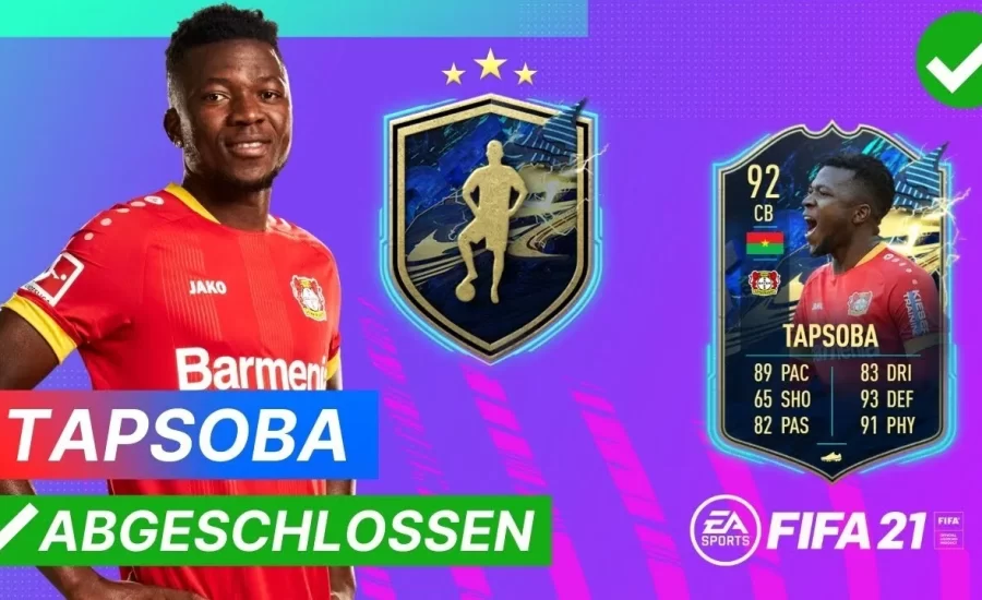 FIFA 21: Edmond Tapsoba TOTS SBC - Cheapest solution