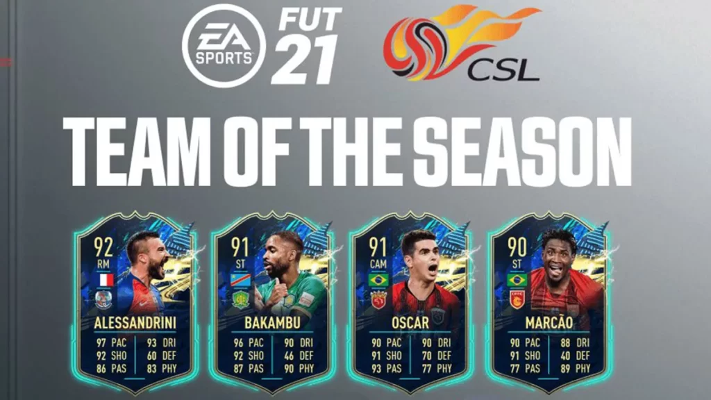 FIFA 21: CSL TOTS with Alessandrini and Bakambu 7 FIFA 21: CSL TOTS with Alessandrini and Bakambu