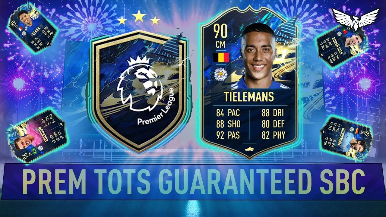 FIFA 21: Youri Tielemans TOTS SBC - Cheapest solution